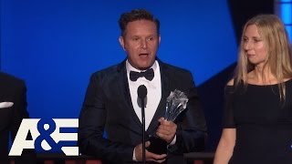 "The Voice" Wins Best Reality Competition Show | 2016 Critics' Choice Awards | A&E