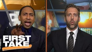 Stephen A. and Max have heated debate over marijuana in the NBA | First Take | ESPN