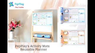 PepPlay Activity Mat - Planner