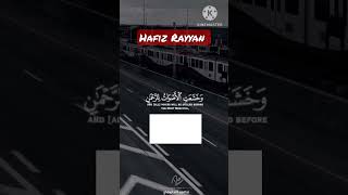 Quran Recitation status| Hafiz Rayyan #shorts #viral
