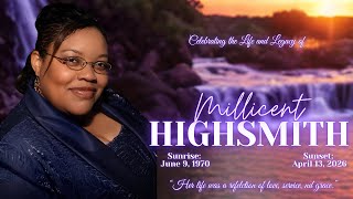 Millicent Highsmith Funeral Service