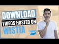How to DOWNLOAD Any Wistia Video (No Embed Code Needed) 📥