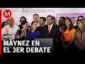 Lo más destacado de Jorge Álvarez Máynez en el debate presidencial