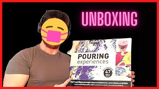 UNBOXING part 1 - Pébéo Pouring Experiencex - Complete Kit - 47 pieces