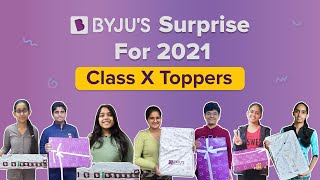 BYJU'S Surprise For 2021 Class X Toppers