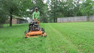 Tall Grass, Yard Clean Up, Lawn Care, SCAG VRide