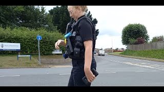 Exeter Police: PC 2 chins learns something. July 2021