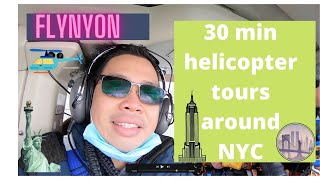 FLYNYON- 30 minute helicopter ride above the BIG APPLE ๐๐๐๐๐๐๐๐๐