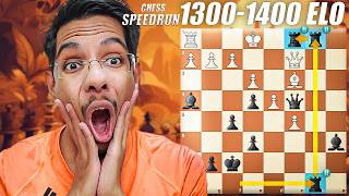 3 Brilliant Moves in a ROW | Chess Rating Climb 1300 to 1400 ELO