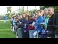 Opening round of the AT&T pebble beach pro-am