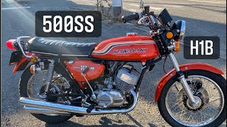 Kawasaki 500ss H1B マッハ　kh400 kh250 350ss 250ss 750ss h2 z1 z2 z400fx