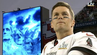 Tom Brady is on the Mt Rushmore of sports