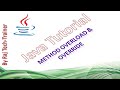 Java for Test Engineers : Method Overloading & Method Overriding - Part15