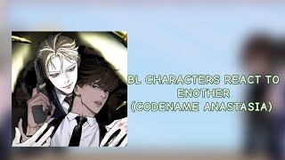 Bl characters react to enother (Codename Anastasia) (pt 1.1 / ???)