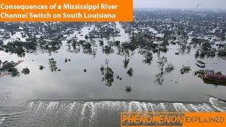 Possible Mississippi River Channel Switch?--Phenomenon Explained