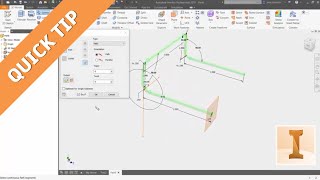 Quick Tip: 3D Sketching, Sweep and Mirror