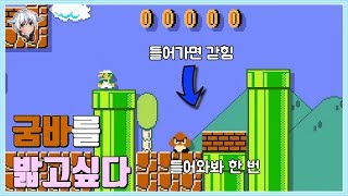 굼바 한 마리를 못 밟게 만드는 개똥 함정맵 / 슈퍼마리오 메이커 2