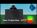 How to make a door that open by buttons | Roblox Studio.