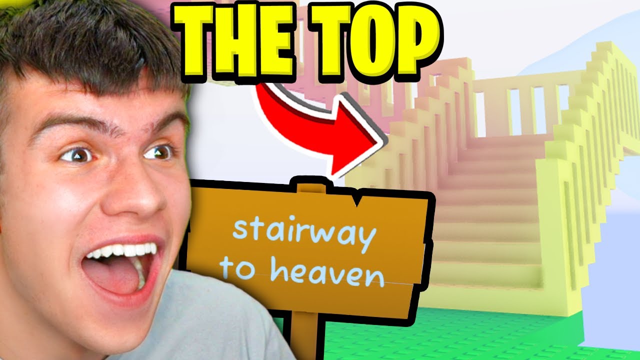 How To FIND The STAIRWAY TO HEAVEN And REACH THE TOP In Roblox Pet ...