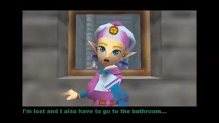 Ocarina of Time (N64) - Link meets Zelda for the first time