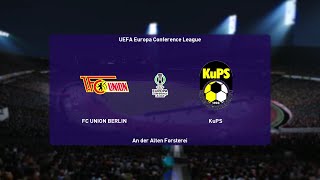 ⚽ Union Berlin vs KuPS ⚽ | UEFA Europa Conference League (26/08/2021) | PES 2021