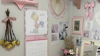 bedroom makeover ♡ | precious moments + thrift finds