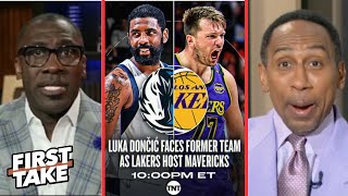 FIRST TAKE | Revenge game for Luka Doncic - Stephen A. \u0026 Shannon preview Lakers vs Mavericks tonight