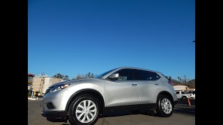 2015 Nissan Rogue AWD SUV Silver in depth walk around video review!