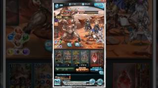 【グラブル】　四象降臨ティターン　最終シエテお試し（2017/05）