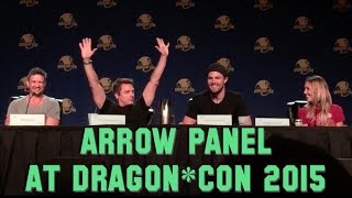 ARROW Panel at Dragon*Con 2015