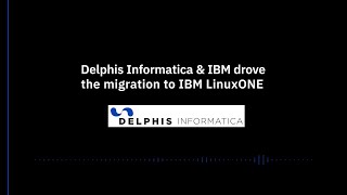 Client Story: IBM - Gruppo Boero - Delphis Informatica about Linuxone and Oracle Database EE