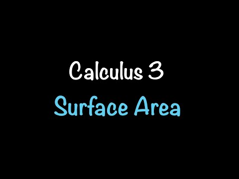 Calculus 3: Surface Area (Video #22) | Math With Professor V - YouTube