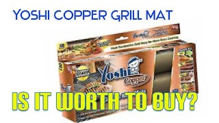 yoshi copper grill mat review