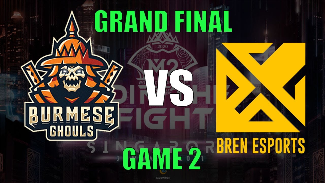 GAME 2 BURMESE GHOULS VS BREN ESPORTS | MLBB M2 WORLD CHAMPIONSHIP ...