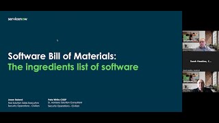 ServiceNow Federal Tech Talk - Integrating SBOM and Vulnerability Response for Enhanced Resilience