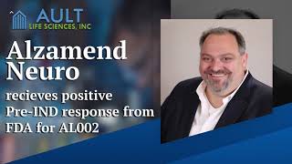 Alzamend Neuro Receives Positive Pre-IND Response from FDA for AL002