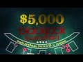 $5,000 blackjack tournament