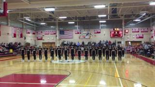 Hingham High Dance Team Halftime 01/13/17