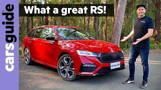 Skoda Octavia RS 2021 review: We test the vRS sports wagon and sedan!