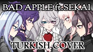 Bad Apple!! feat.SEKAI - Turkish Cover 【@Reirarts @Mienkek @Minachua @sonsinason @RoraEos 】