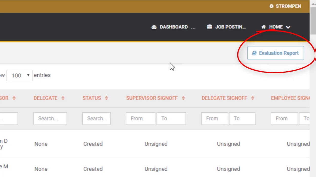 Dashboard Demo Youtube