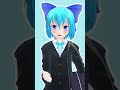 【東方mmd】あなたと一緒に登校しようとするチルノ【マンガ風】 shorts