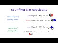 18 electron rule electron counting in coordination chemistry professor adam teaches