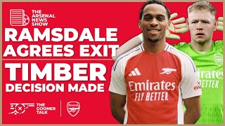 The Arsenal News Show EP480: Ramsdale to Newcastle, Jurrien Timber, Triple Exit & More!