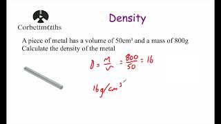 Density Video - Corbettmaths
