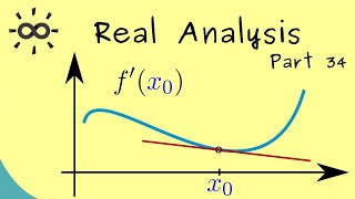 Real Analysis 34 | Differentiability