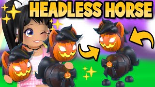 *NEW* HOW TO GET THE *HEADLESS HORSE* PET in Adopt Me! (roblox)