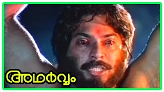 Adharvam Movie Climax | Mammootty sacrifices his life | Ganesh and Parvathi saved | End Credits