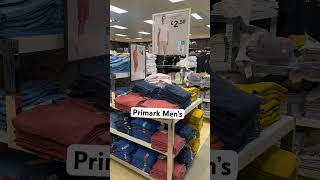 Primark Men’s clothing