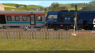 WDP4D BANKERS ATTACH IN LHB RED TRAIN | BUMPY RAILROAD | Train Simulator | Railworks 3 | Vfxtitd